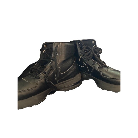 Nike Kids Air Max Goaterra Leather Outdoor Boots Dc9515-001 Size 5.5Y - Picture 8 of 9